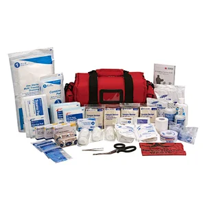 First Responder Standard Car First Aid Kit with Pump Big First Aid Kit