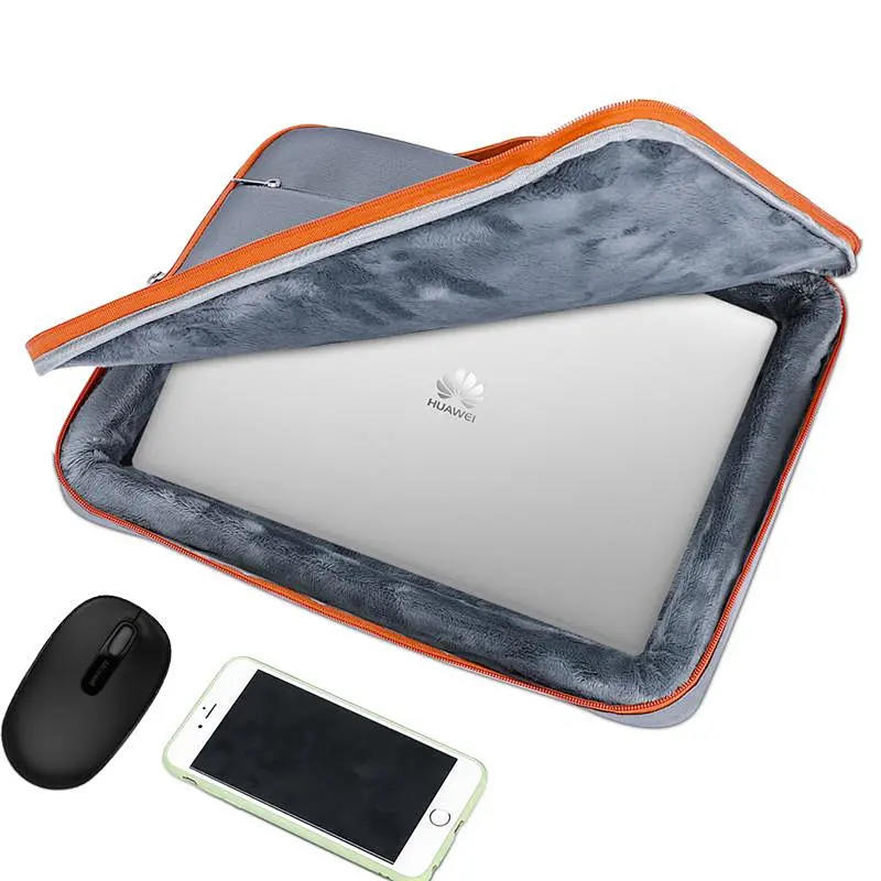 women tote bag anti-shock cushion used laptop briefcase 360 degree style laptop sleeve bag