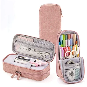 New Design Multi-layer Pencil Pouch Bag Stationery Pencil Case Pen Holder Storage For Bag