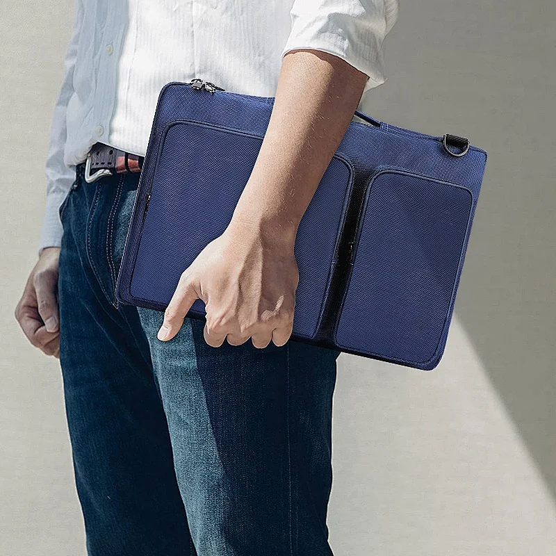 2021 Custom Business Messenger Bag Men Satchel Bag Shoulder Tote Laptop Bag 15.6 Sleeve