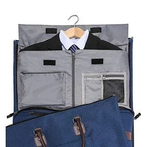Luxury garment bags suit cases travel luggage suit duffle bag