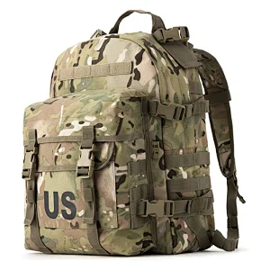 Camo Multi-cam Military Tactical Assault Hiking Hunting Backpack Travel Organizer Bag