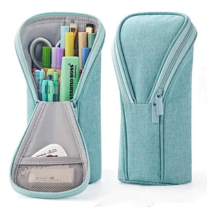 Best Selling Durable School Standing Pencil Storage Case Stationery Bag School Pen Bag