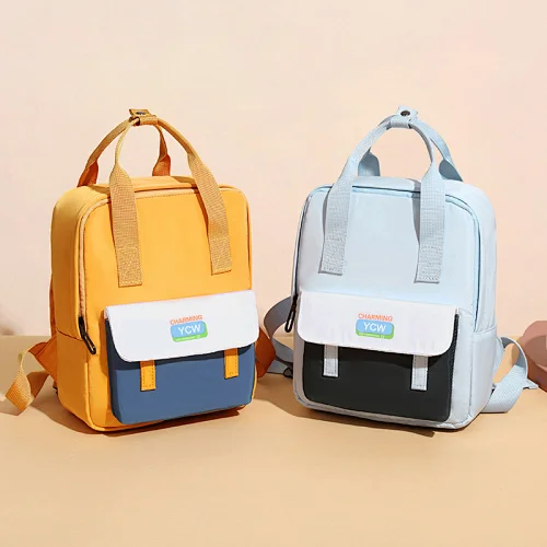 2021 New Boys and Girls Students Backpacks Kindergarten School Bags Custom Logo