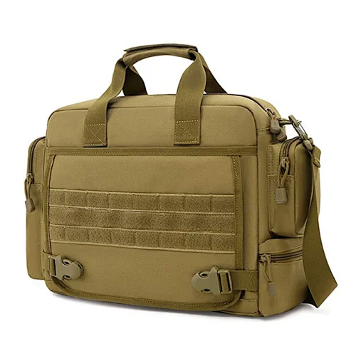 Factory Price Military Laptop Shoulder Messenger Bag Multi-Pockets Portable Travel Duffle Bag