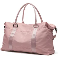 Hot Selling Travel Sports Premium Pink Duffel Bag Portable Storage Bag Handbags For Girls