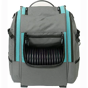 1000D Cordura Custom Heavy Duty Large Upper Storage sport disc golf bag backpack