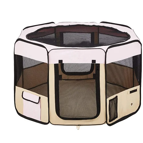 Eco-Friendly Portable Foldable Pet Carrier Bag animal cages for Larges Dogs small animal cage