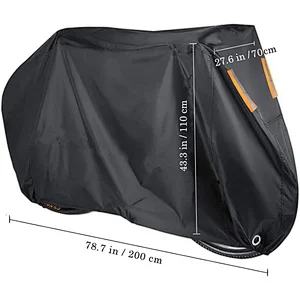 420D Heavy Duty Ripstop Waterproof Anti-UV-Offers mtb Bike Rain Cover Waterproof Outdoor Bicycle Cover