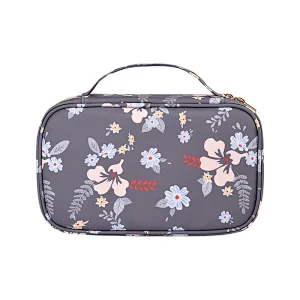 YCW Creative Custom Design Black Earring Rings Necklace Jewelry Travel Storage Bag Holder Organizer