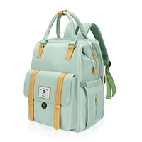 Diaper Bag Backpack Large Capacity Multi-Function Baby Bed Mummy Bag