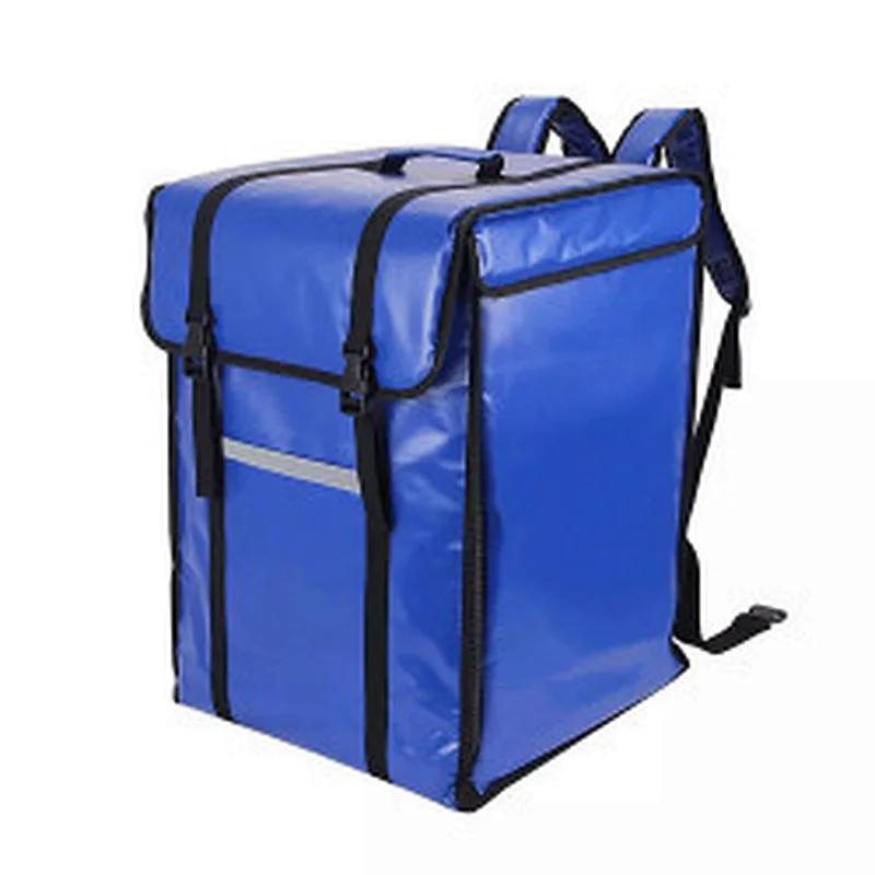 Thermal Food Backpack Delivery Bag Leak-Proof Heat Insulated Backpack Reusable Cooler Bag for Bicycle Transport