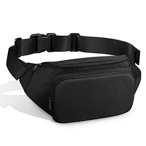 OEM Wholesale promotion polyester sports Adjustable Outdoor Waist Pack Bag fanny packs custom logo