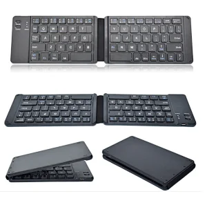 Foldable Wireless Blue tooth Keyboard Mini Foldable