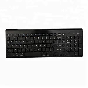 Slim  USB Wire Dual-mode Wireless Blue tooth Keyboard WK6805