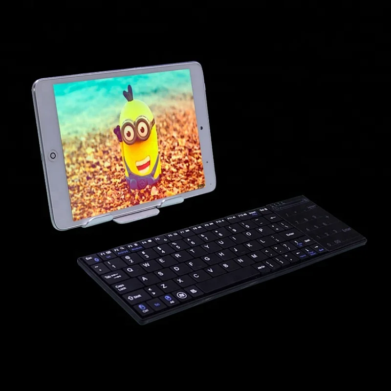 Wireless Blue tooth Keyboard with Touchpad  Teclado BK6805