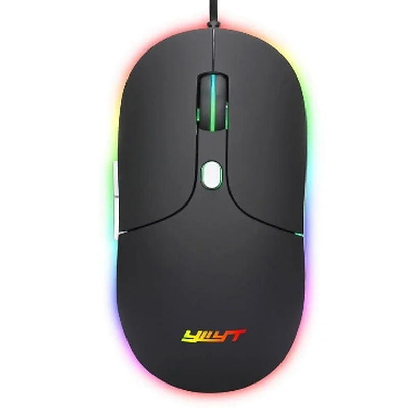 Wired USB 7D 2400DPI Light Gaming Optical Gamer Mouse
