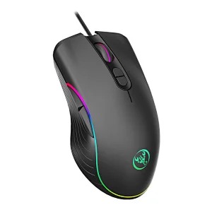 RGB Wired 7D LED Light Gaming Optical RGB Mouse Gamer 6400DPI