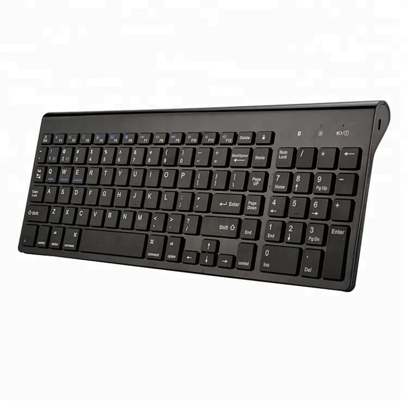 Slim  USB Wire Dual-mode Wireless Blue tooth Keyboard WK6805