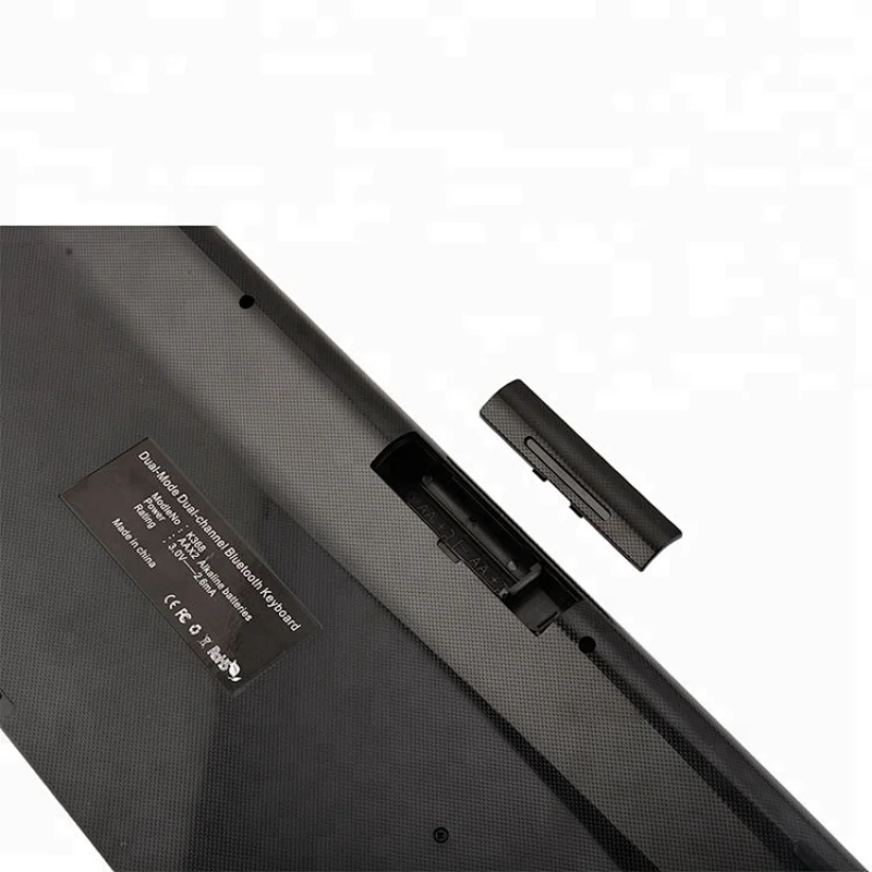 Slim  USB Wire Dual-mode Wireless Blue tooth Keyboard WK6805