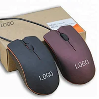 Wired USB Optical Mouse 3D for Office, Promotion, 1.2M cable wired mouse