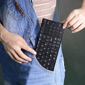 Wireless Blue tooth Keyboard with Touchpad  Teclado BK6805