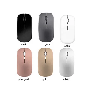 BT4.0 wireless mouse 2.4G wireless dual mode Rechargeable mouse