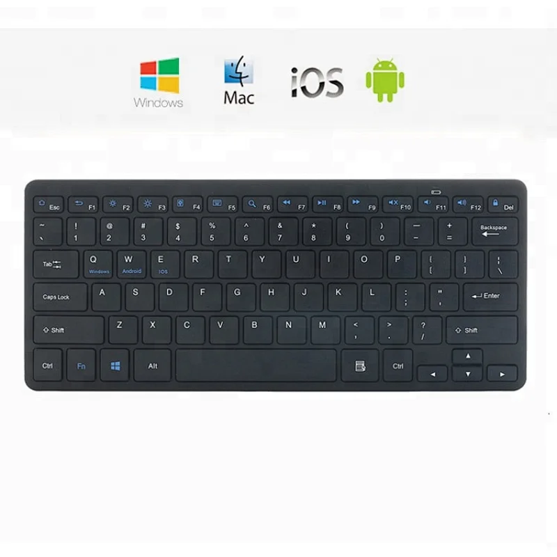 Wireless  Blue tooth Keyboard 78keys for Android/ipad  BK6804
