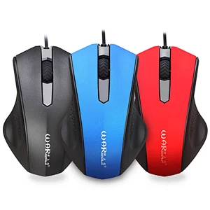 Wired USB Optical Mouse 3D for Office, Promotion, 1.5M cable wired mouse