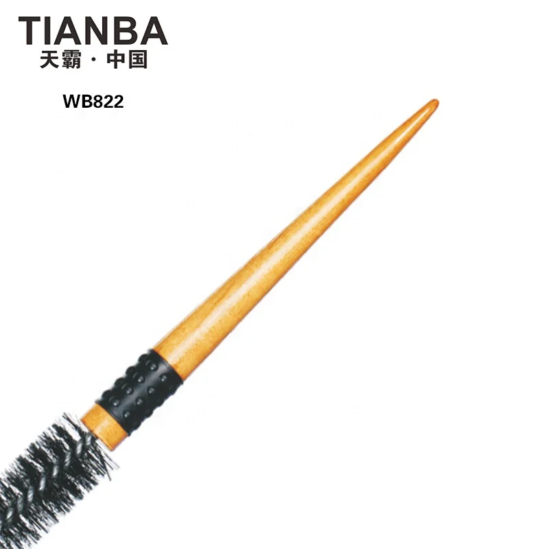 Wooden round brush