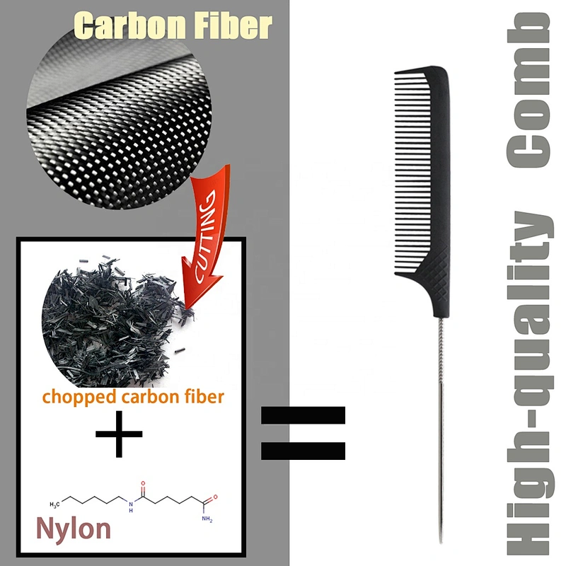 Carbon fiber comb