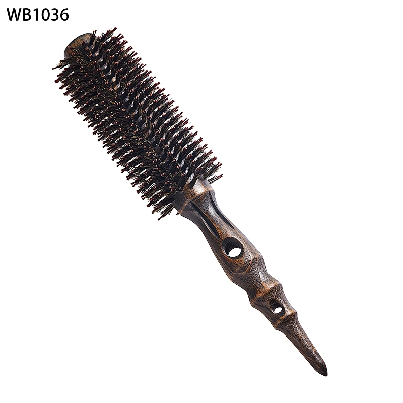 Wooden round brush