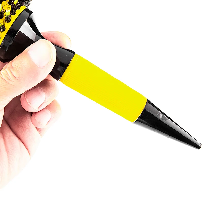 Wooden round brush