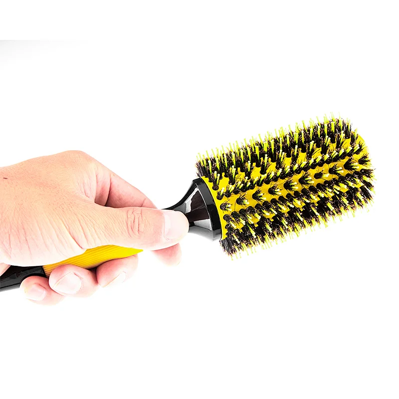 Wooden round brush