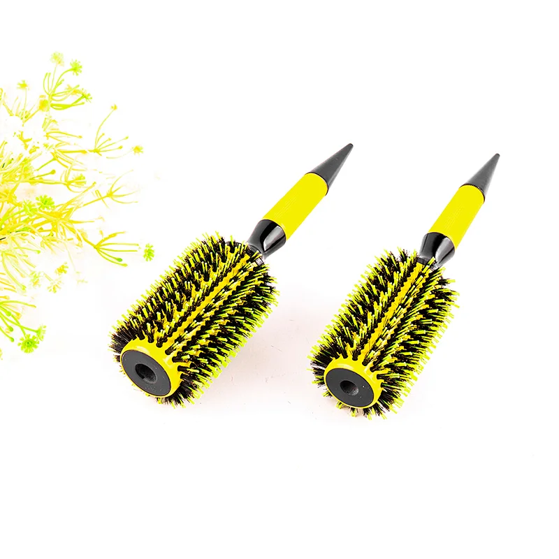 Wooden round brush