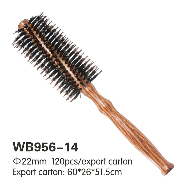 Wooden round brush