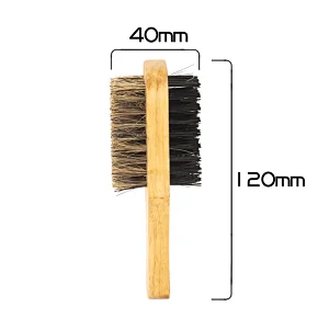 Beard brush boar bristle