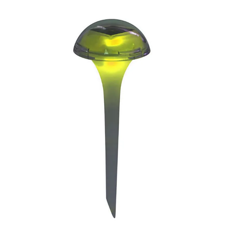 Waterproof IP44 mushroom RGB color changing solar light