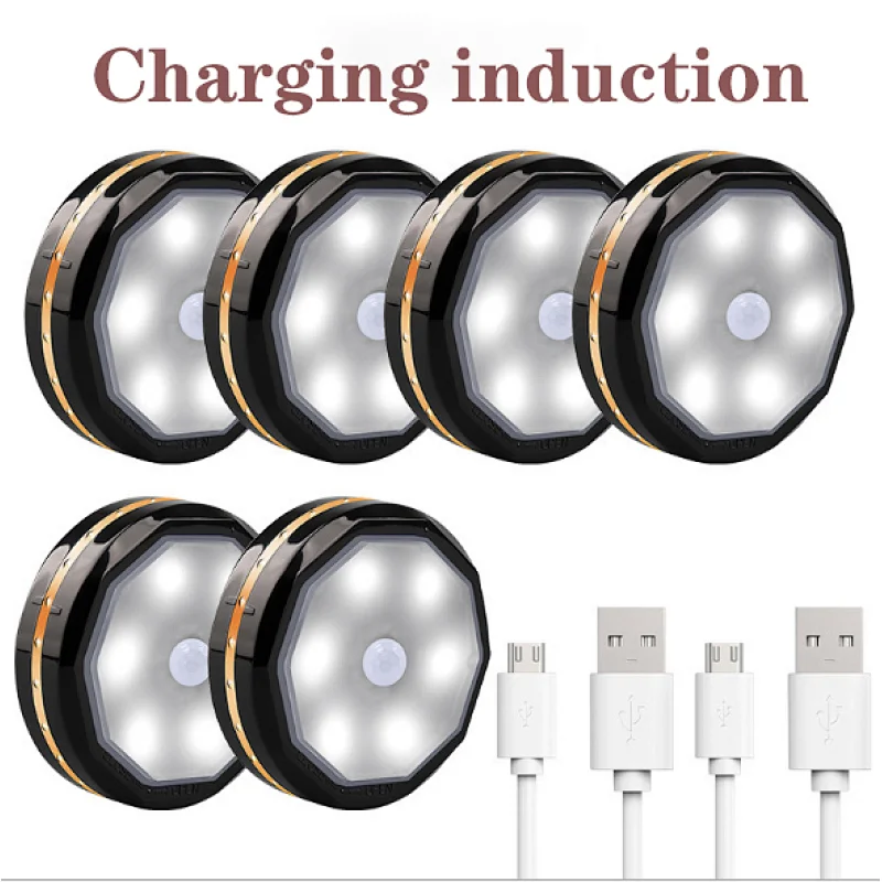6 LED Motion sensor wall for house night light