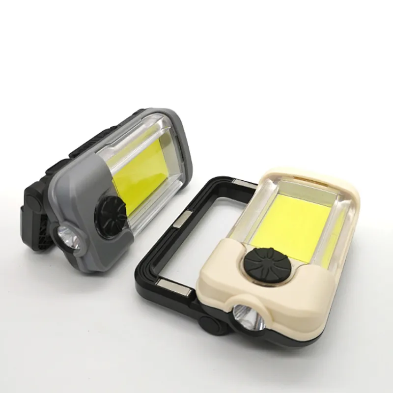 Portable rechargeable magnetic cob work light