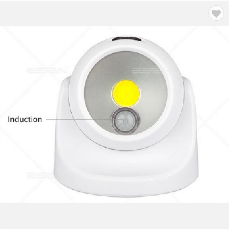 USB rechargeable motion sensorCOB night battery LED lights