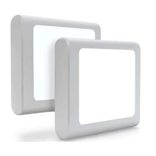 Wall plate motion sensor light switch plug in LED smart night light