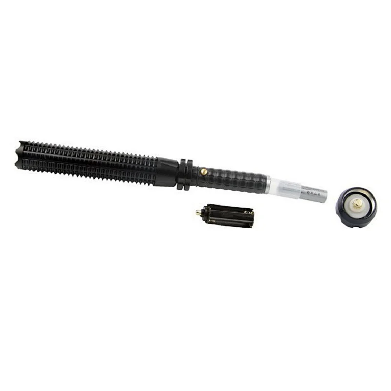 Zoomable self defense tactical flashlight