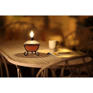 Waterproof IP65 solar candle light flame for garden