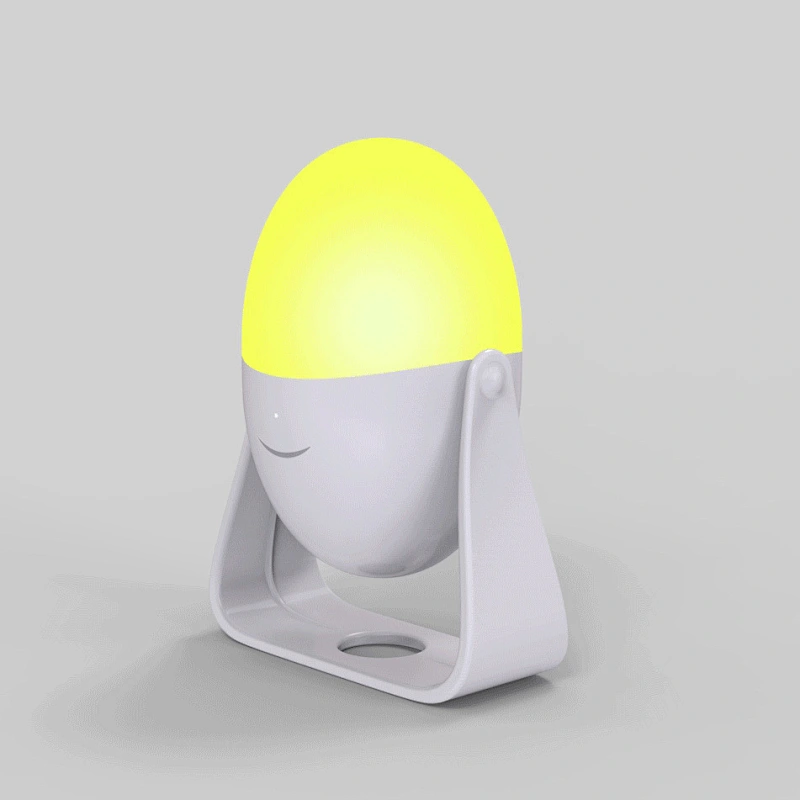 Smart touch color-changing rechargeable night light