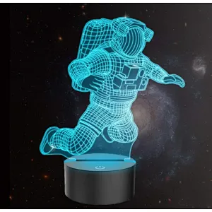 3D Astronaut illusion night light