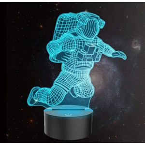 3D Astronaut illusion night light