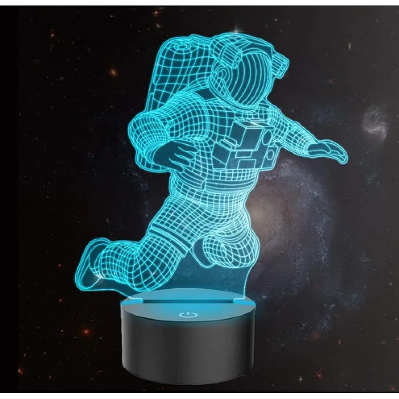 3D Astronaut illusion night light