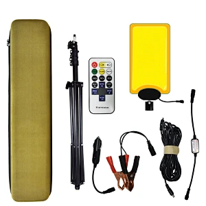Retractable standing led tripod flood work light