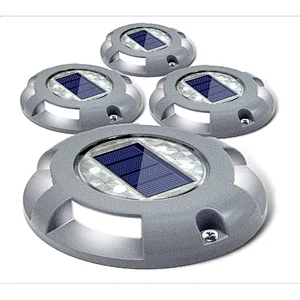 UFO aluminum durable waterproof IP67 outdoor solar sensor light